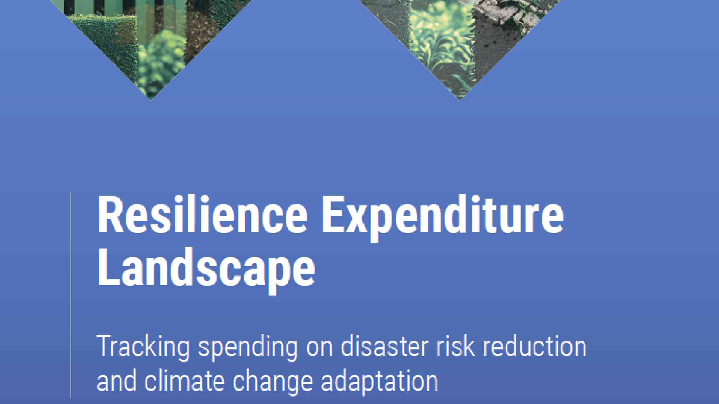 Tracking spending on DRR and CCA
